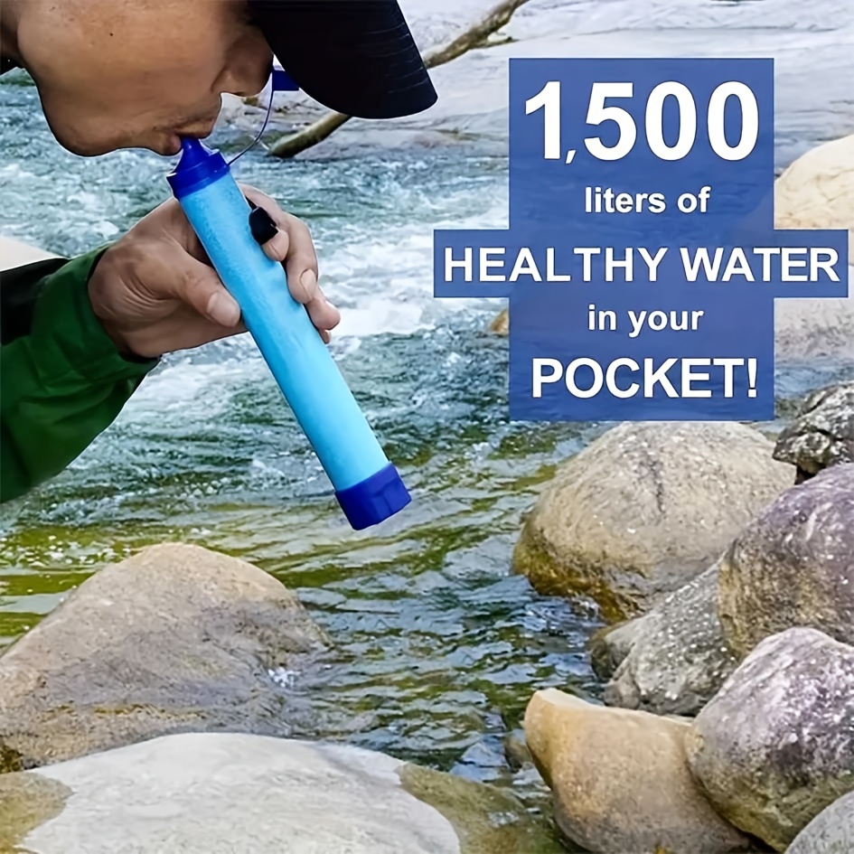10,000갤런 용량의 휴대용 정수 스트로우, 야외 생 - Water Purification Straw 리뷰 및 가격