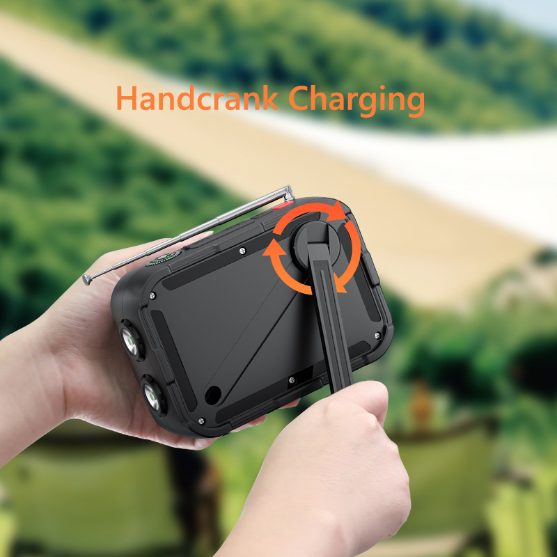 비상 태양광 보조배터리 라디오, USB 충전 핸드 크랭 - Solar Emergency Charger 리뷰 및 가격