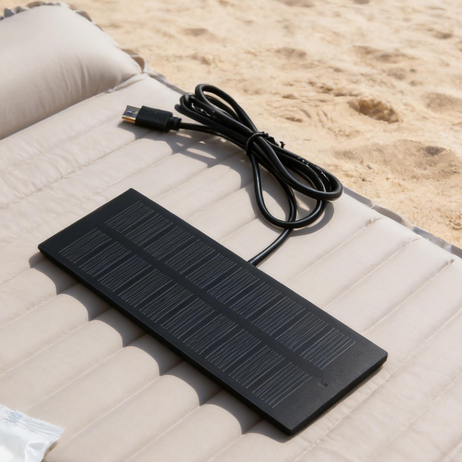 5W 5V 휴대용 태양광 패널 USB 태양광 패널 충전 - Solar Emergency Charger 리뷰 및 가격