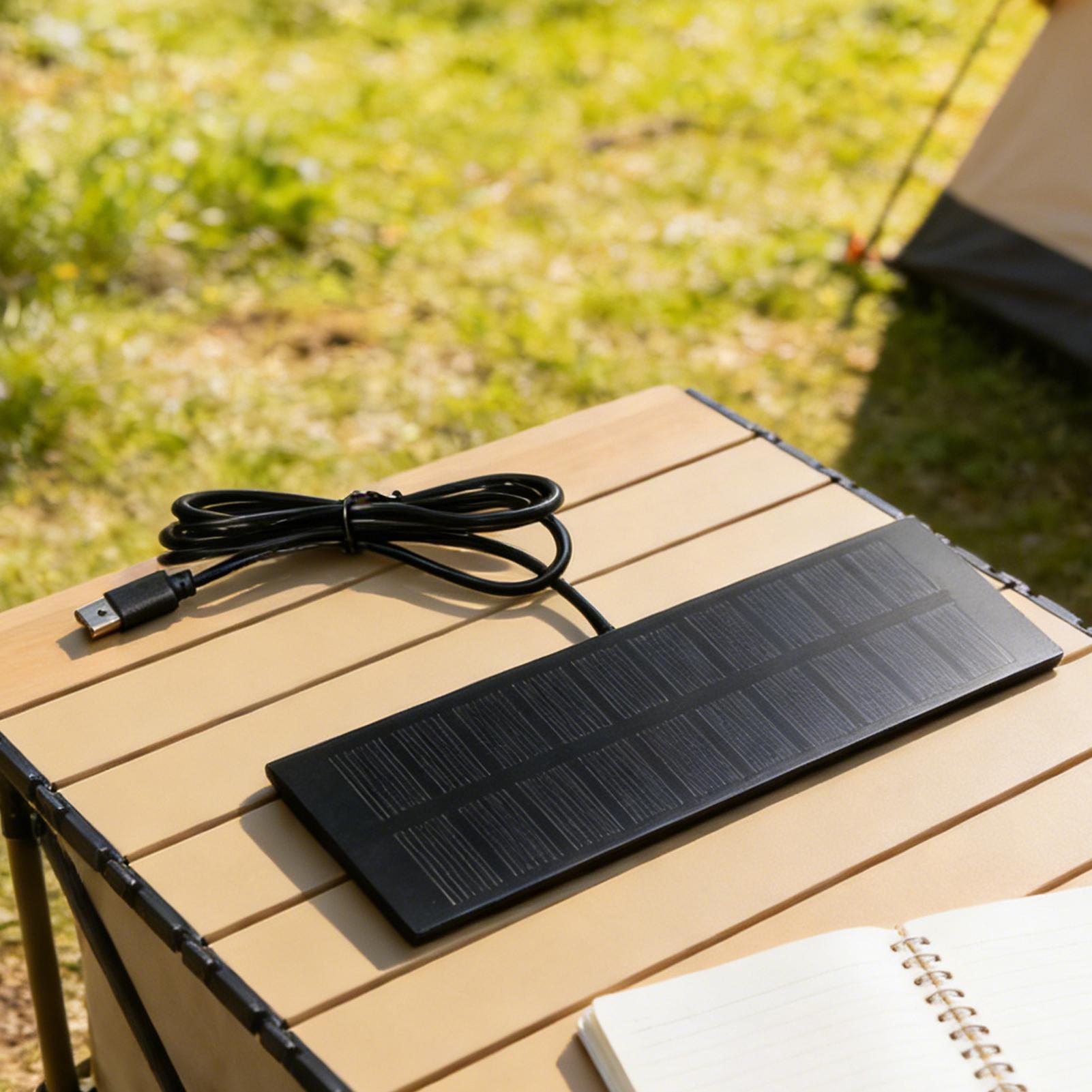 5W 5V 휴대용 태양광 패널 USB 태양광 패널 충전 - Solar Emergency Charger 리뷰 및 가격