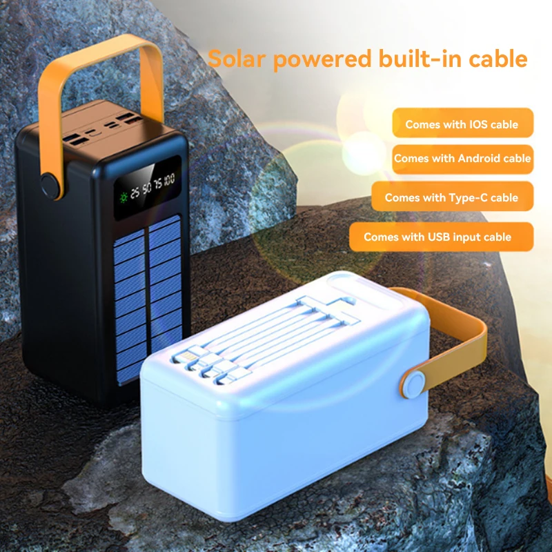 100000mAh 파워뱅크 휴대용 충전기, 태양광 패널 - Solar Emergency Charger 리뷰 및 가격