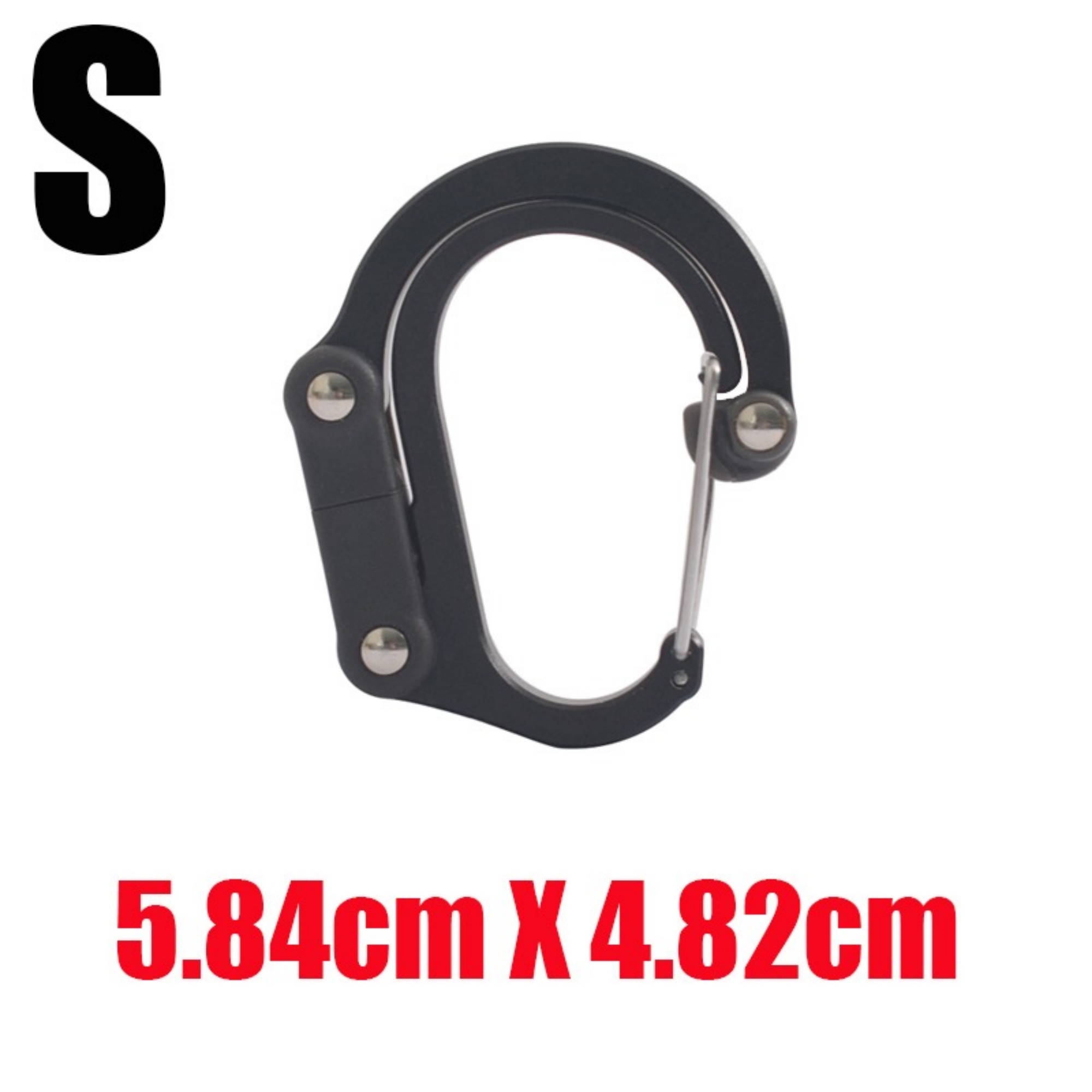 하이브리드 기어 클립 카라비너 회전 후크 클립 비잠금  - Fishing Kit Compact 리뷰 및 가격
