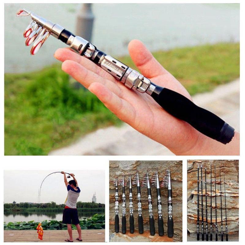1.0m 슈퍼 하드 미니 텔레스코픽 낚싯대, 유리 섬유 - Fishing Kit Compact 리뷰 및 가격